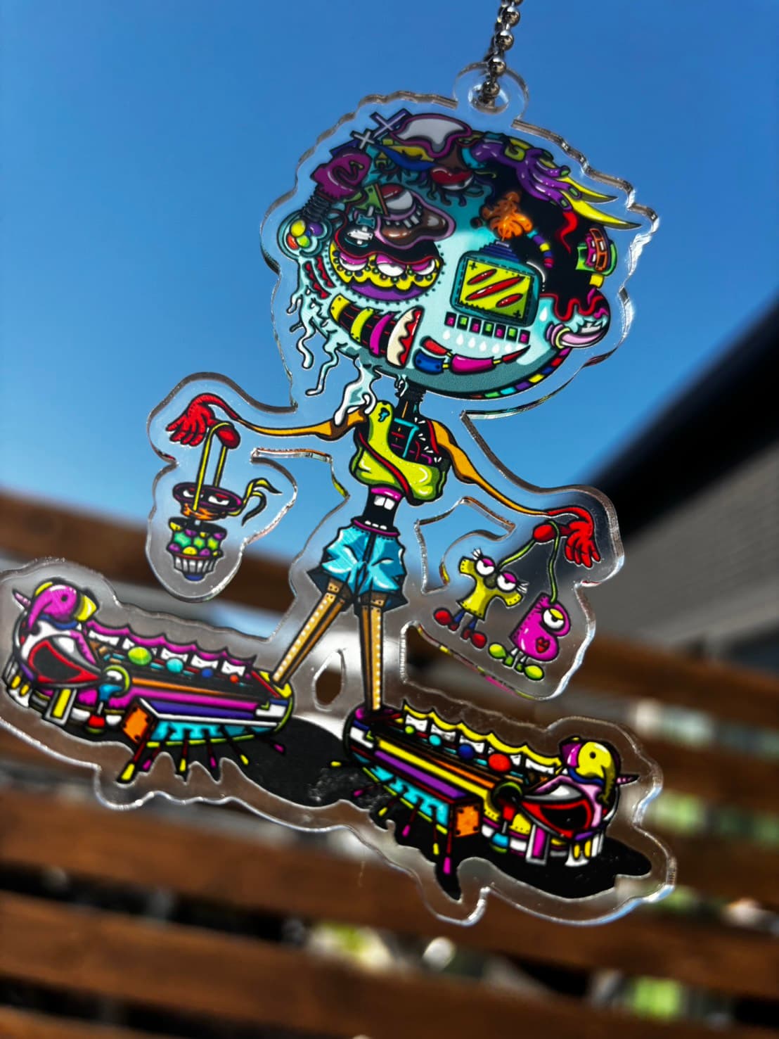 Acrylic Keychain — HONMONO KARADA