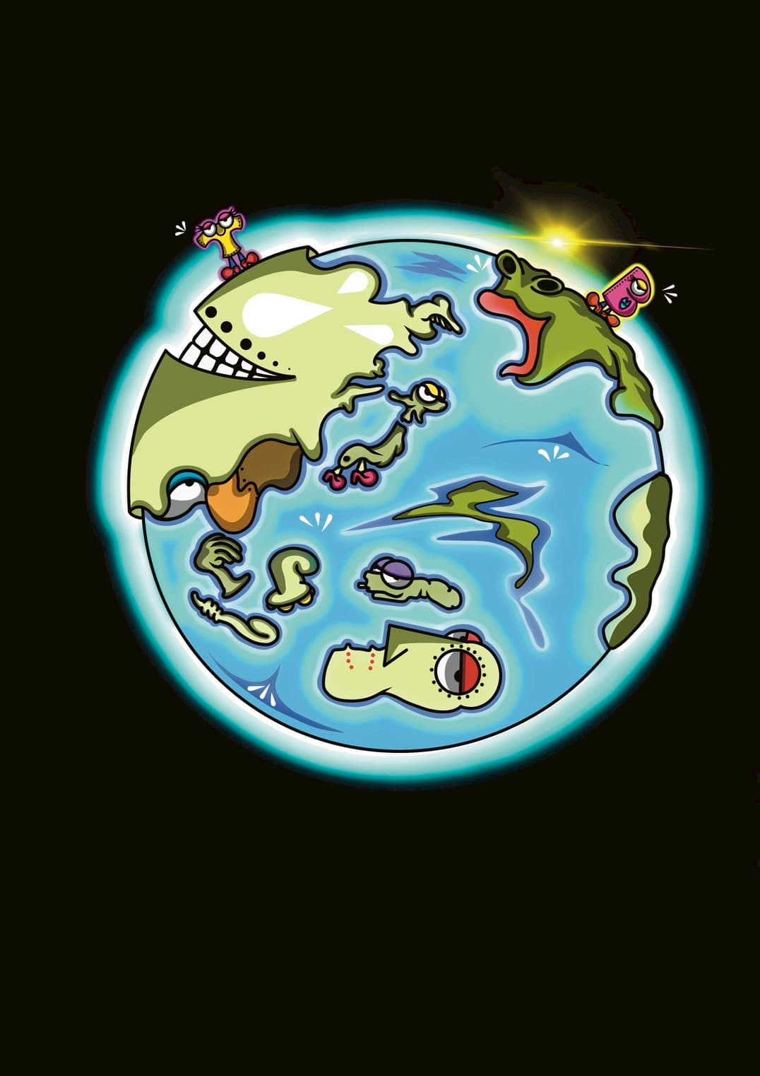 Mini Canvas — Planet Earth